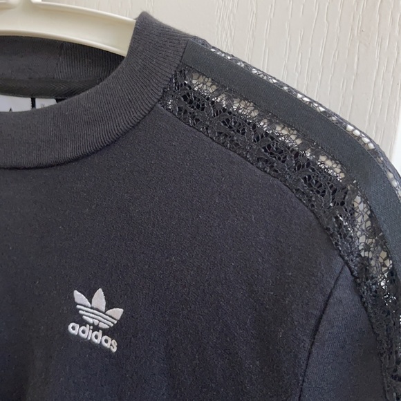 Adidas 3-stripes lace long sleeves tunic dress - Picture 2 of 12